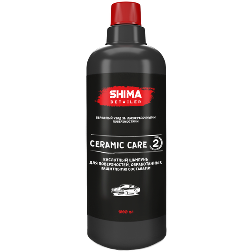 Автошампунь для ручной мойки автомобиля SHIMA DETAILER CERAMIC CARE 1 л 4603740921985