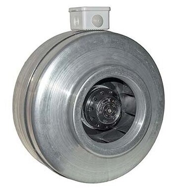 Вентилятор канальный круглый ВКК-315 в металлическом корпусе 220В 1870 м3/час 550 Па 270 Вт для круглых воздуховодов диаметром 315 мм IP 44