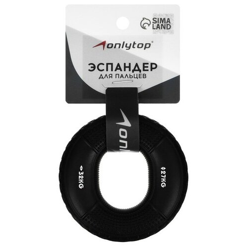 Эспандер кистевой 8 см нагрузка 27-32 кг цвет черный 998₽