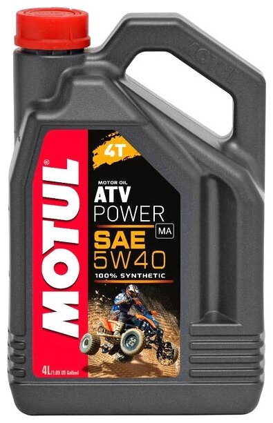 Моторное масло ATV Power 4T 5W40 4л