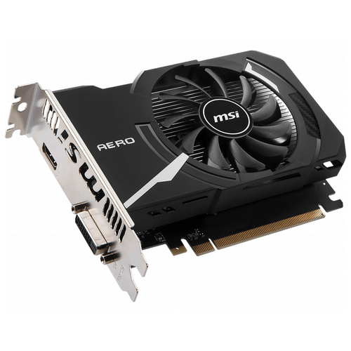 Видеокарта MSI GeForce GT 1030 AERO ITX 2GD4 OCV1 2GB, Retail