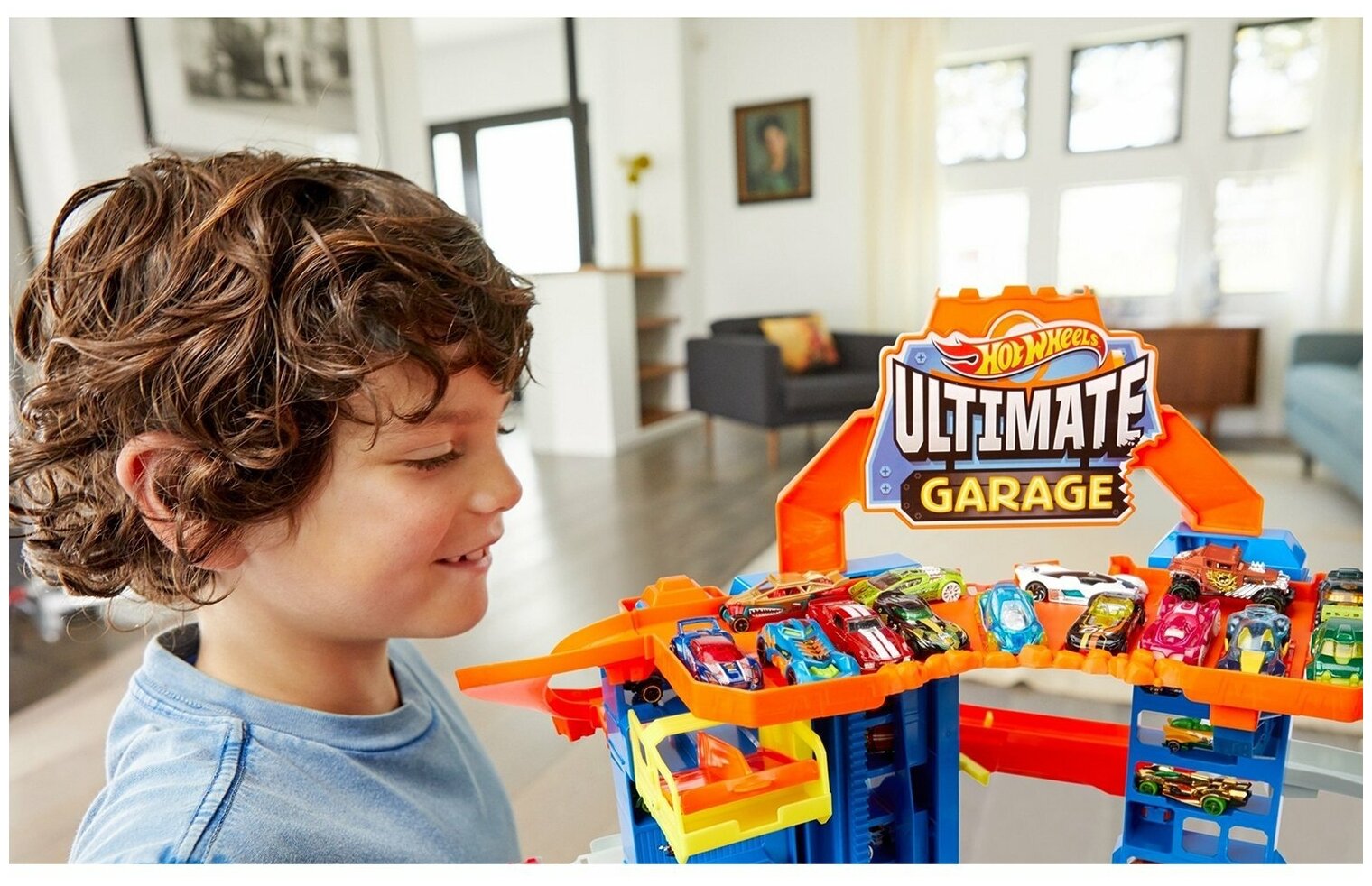 Набор игровой Hot Wheels Сити. Новый неообразимый гараж "HOT WHEELS, НАБОР игровой ""Сити"" ""Новый невообразимый Гараж""" - фото №3