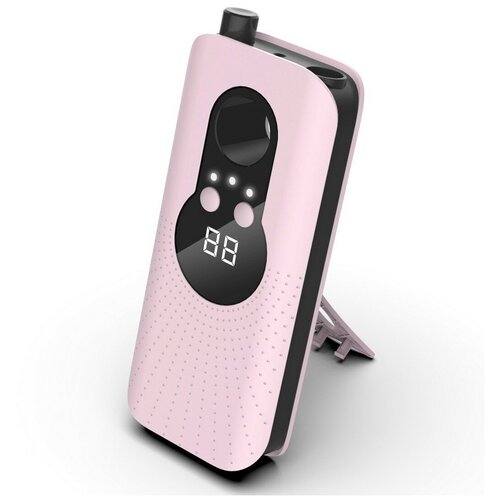 SML Машинка для маникюра портативная М6 mini pink