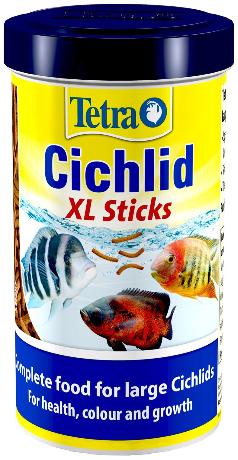 Корм для рыб Tetra Cichlid XL Sticks 500мл палочки - фотография № 15