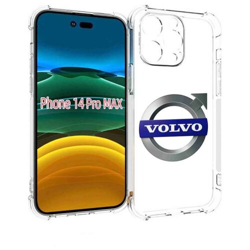 Чехол MyPads volvo мужской для iPhone 14 Pro Max задняя-панель-накладка-бампер чехол mypads филадельфия флаерс мужской для iphone 14 pro max задняя панель накладка бампер