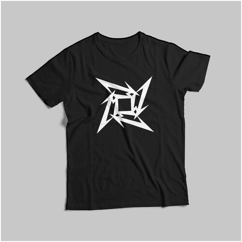 Футболка IDOL MERCH, хлопок, размер XL, черный