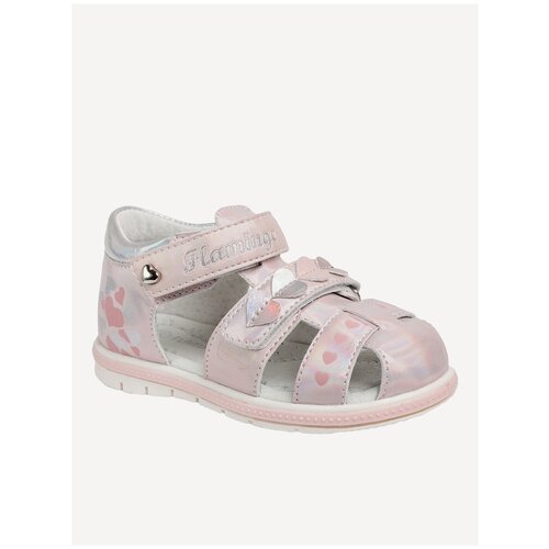фото Сандалии flamingo, ж цвет розовый, размер 22