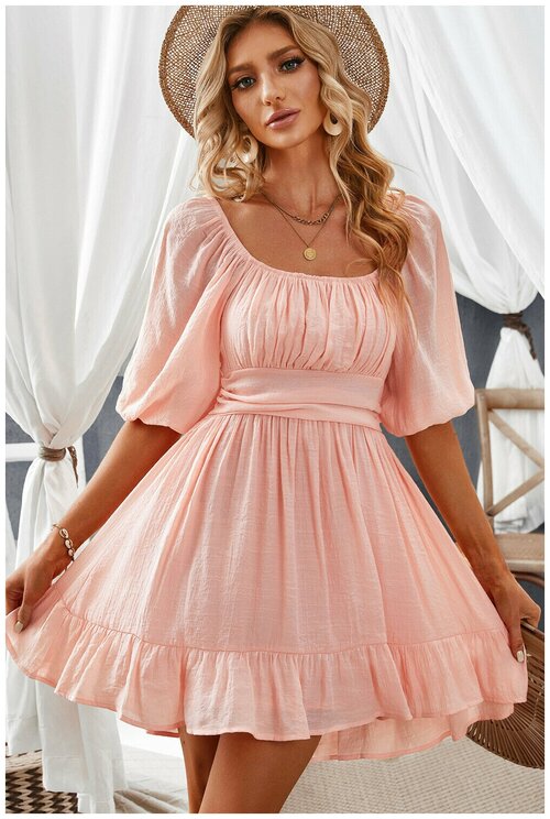 Платье VitoRicci, размер 46, розовый