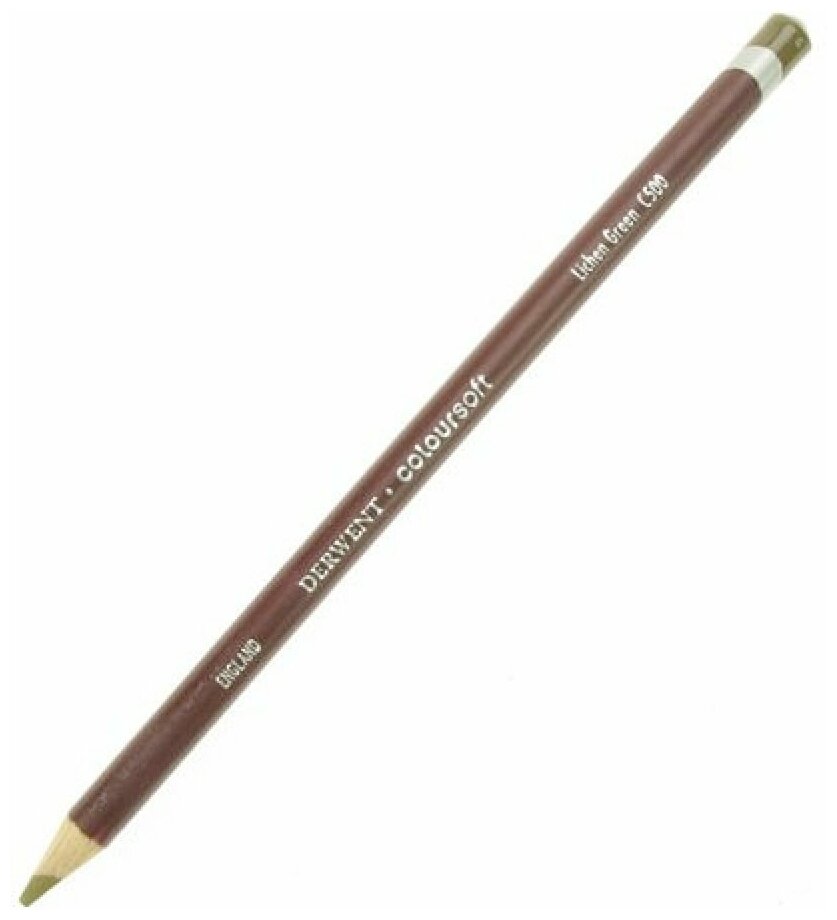 Карандаш цветной Coloursoft №C500 Зеленый лишайник Derwent 0701002