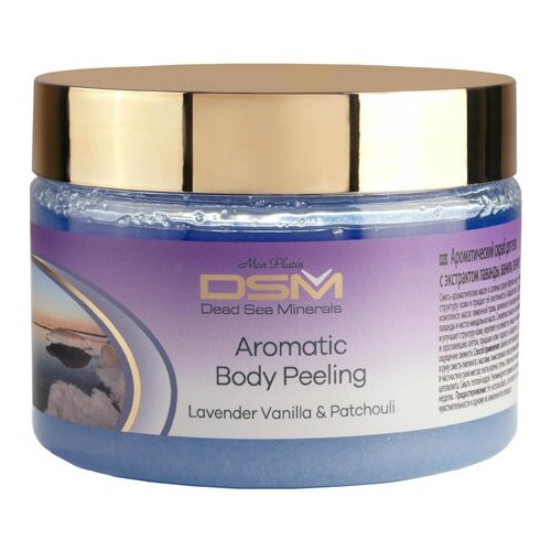 Пилинг Mon Platin DSM Масляно-солевой пилинг «Лаванда, Ваниль и Пачули» / Lavender Vanilla Patchouli Aromatic Body Peeling 330 мл