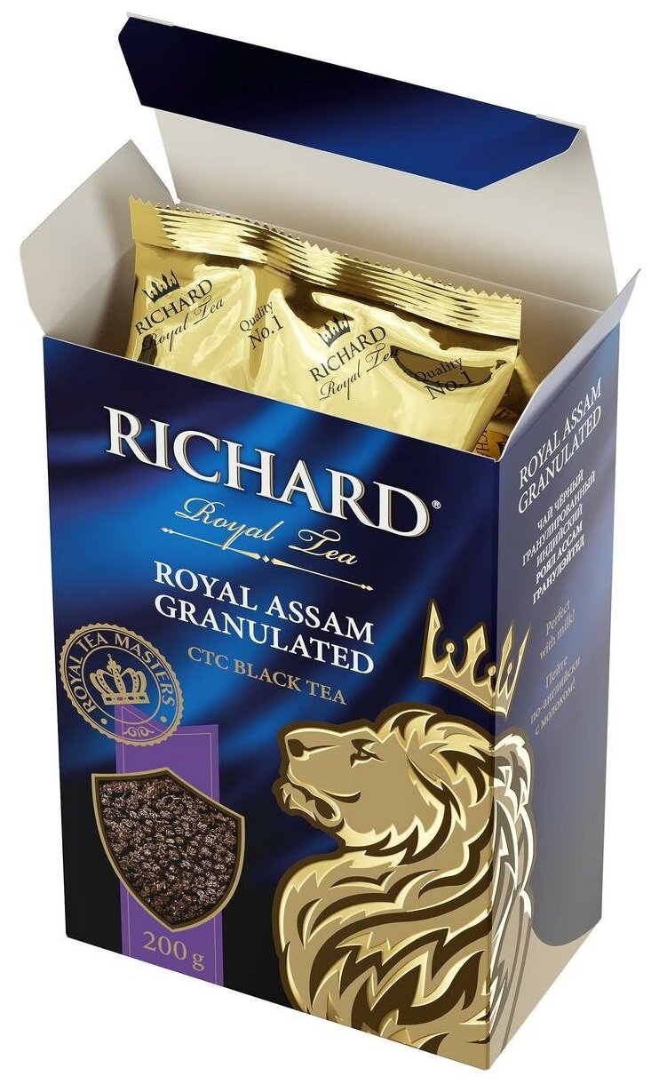 Чай Richard "Royal Assam Granulated", черный гранулированный, 200 гр - фотография № 2