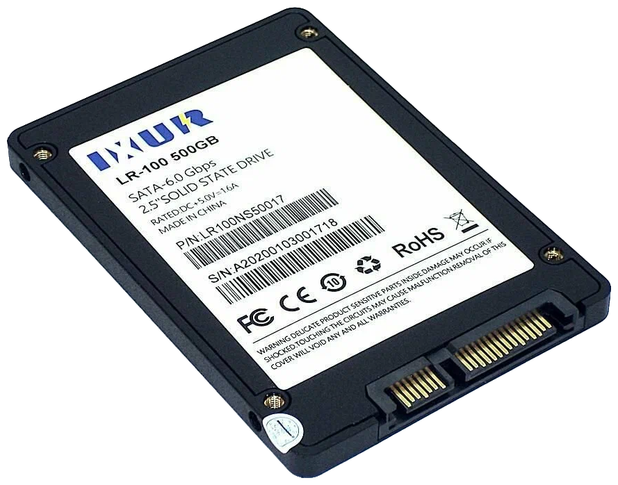 Твердый накопитель SSD SATA III 2,5 500 Gb IXUR