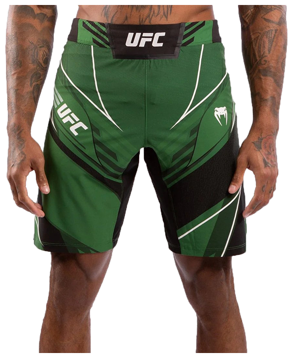 Шорты ММА UFC Venum Fight Night Long Fit Green (XS) 