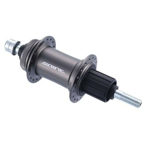 Shimano втулка задняя fh-m800 saint 32h, old:135мм, 8/9-скоростей, center lock