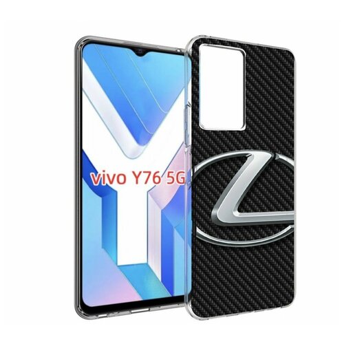 Чехол MyPads lexus лексус 3 для Vivo Y76 5G задняя-панель-накладка-бампер чехол mypads lexus лексус 3 для vivo x80 задняя панель накладка бампер