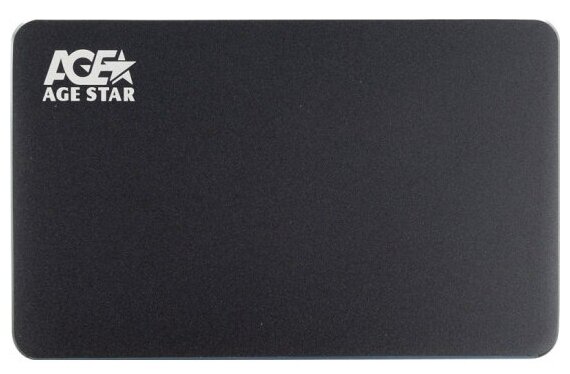 Внешний корпус для HDD Agestar 2.5" 3UB2AX1 алюминий черный