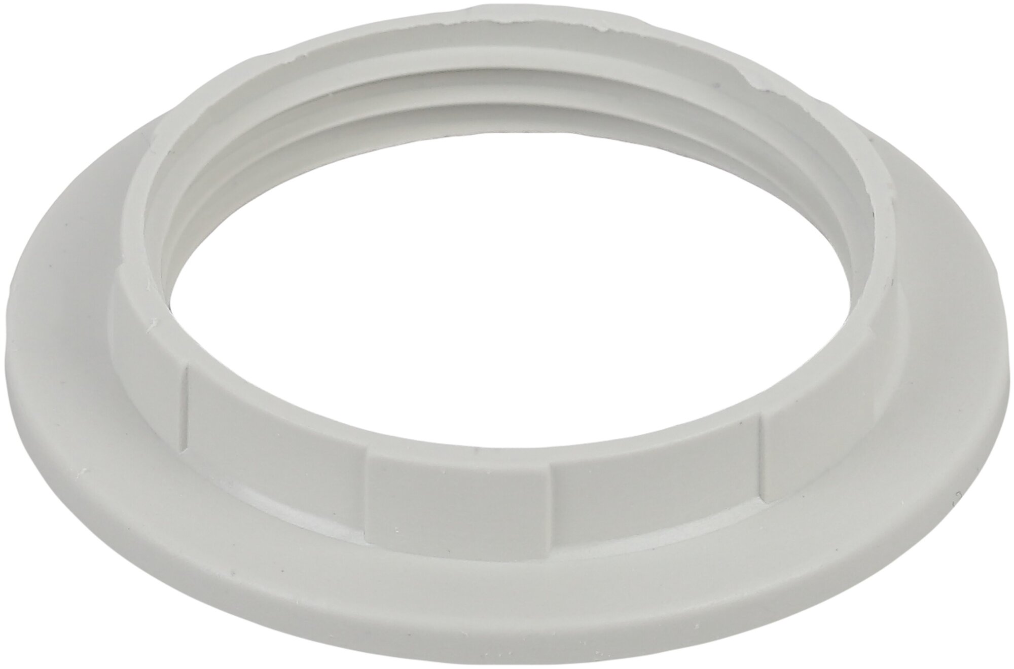 Кольцо для патрона ЭРА E27, пластик, белое арт. Б0043681 (1 шт.)
