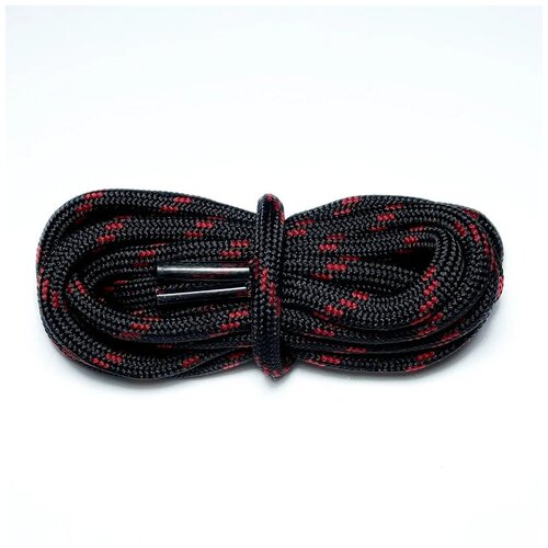 Шнурки LENKO белые с красными вкраплениями 80 см