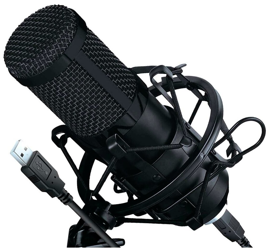 Игровой микрофон для компьютера HIPER Broadcast USB Set (H-M003)