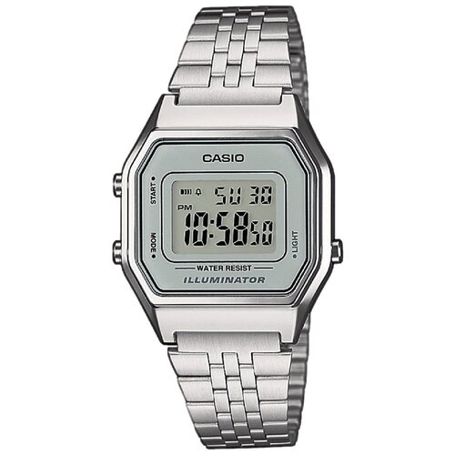 Наручные часы CASIO Японские наручные часы Casio Vintage LA-680WA-7D, черный