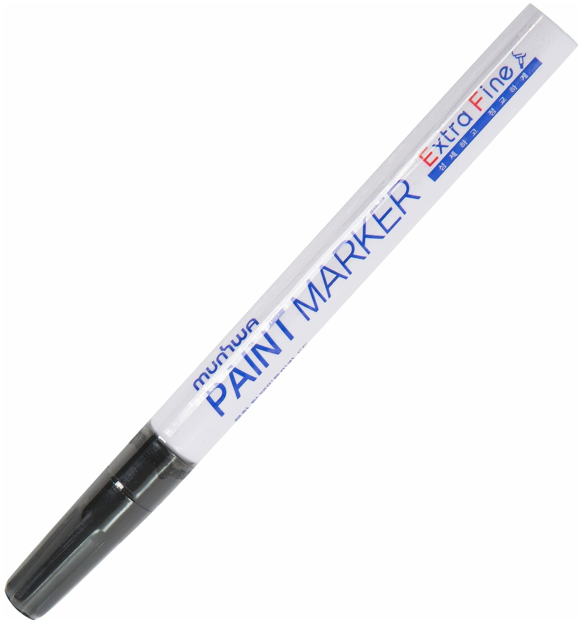MUNHWA Маркер-краска лаковый munhwa extra fine paint marker  черный 1 мм нитро-основа efpm-01
