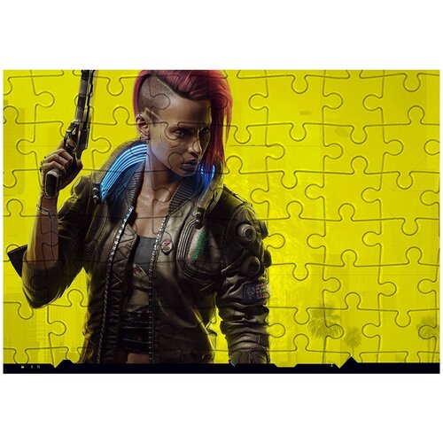 Пазл Картонный 38x26 см, размер А3, 300 деталей, модель CyberPunk - 223 пазл картонный 38x26 см размер а3 300 деталей модель cyberpunk 2 58