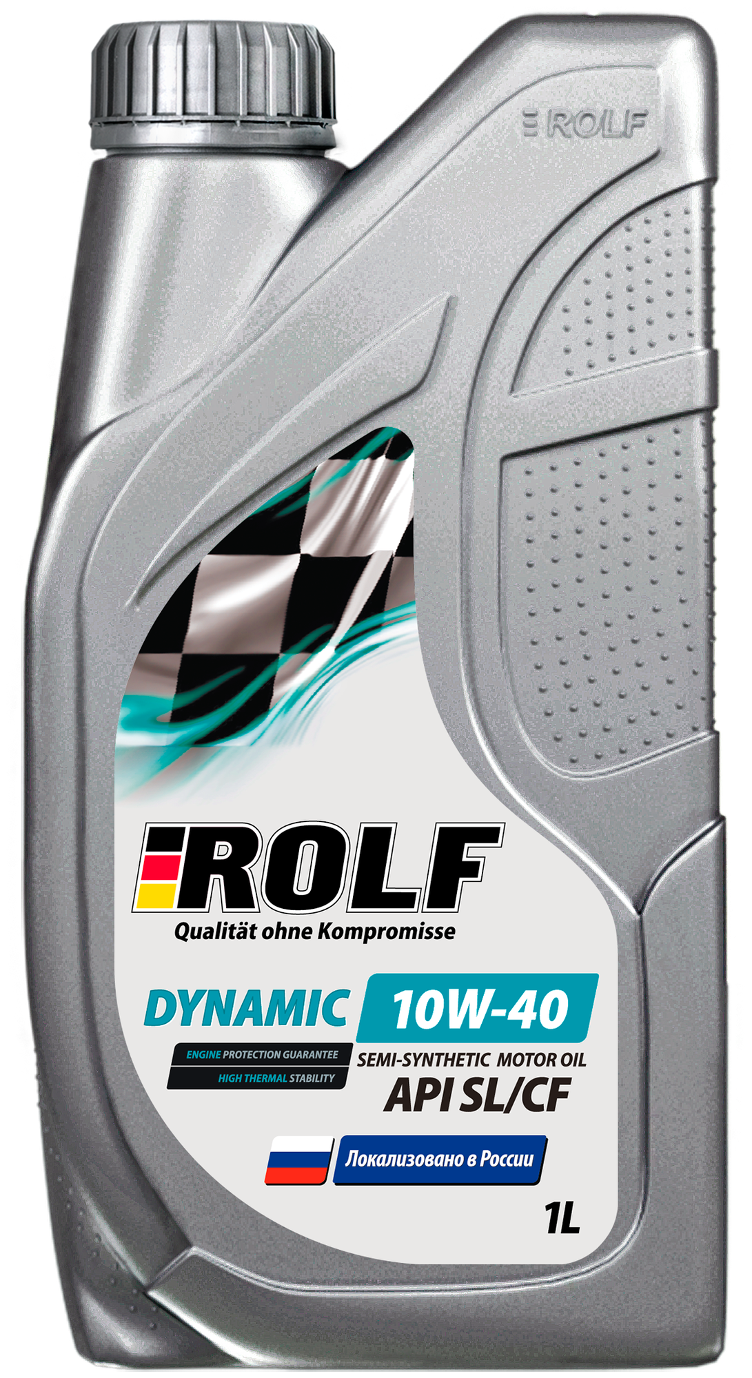 Моторное масло ROLF Dynamic SAE 10W-40 API SL/CF Полусинтетическое 1 л