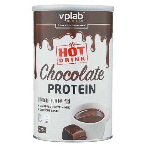 vplab hot drink шоколад 370 гр VPlab Hot Drink шоколад 370 гр