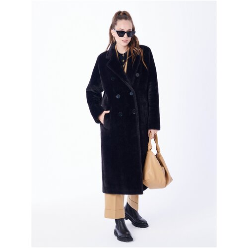 Пальто женское ZARYA MODY М-572 Норка (Молоко,44 (164-88-96))