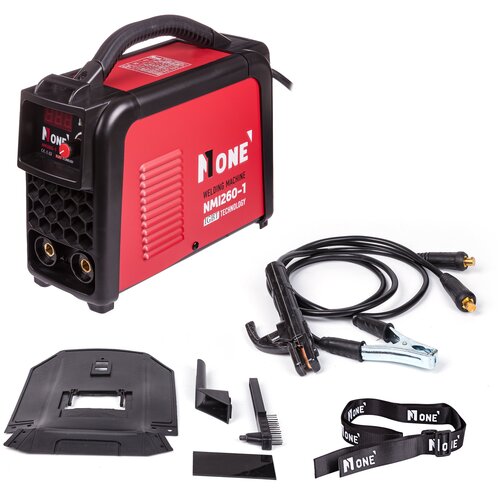 Сварочный аппарат инверторный сварочный инвертор NUMBER ONE MMA 260A NMI260-1 с экраном 53 КВА электрод до 4 мм 60 ПВ 489900₽