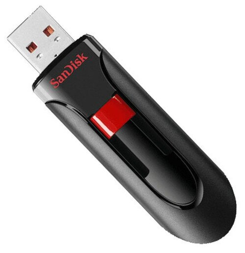 USB Flash Drive 256Gb - SanDisk CZ60 Cruzer Glide Black SDCZ60-256G-B35