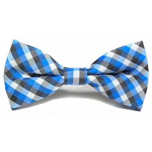 Галстук 2beMan, синий галстук бабочка для мальчика для девочки детская графитовая в черном
