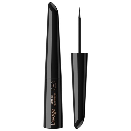 Divage Подводка жидкая матовая Matt Ink Liquid Eyeliner, тон 01 черная