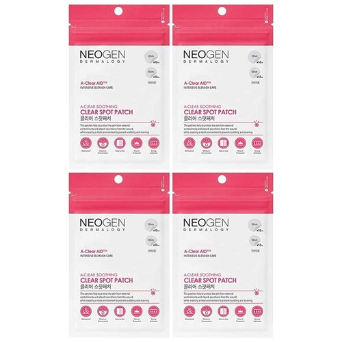 NEOGEN гидроколлоидный лейкопластырь Neogen A-Clear Soothing Clear Spot Patch