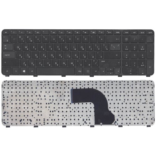 Клавиатура для ноутбука HP Pavilion DV7-7000 черная с рамкой 952₽