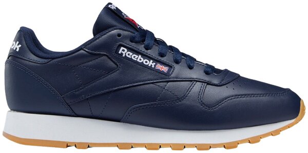 Лучшие Мужские кроссовки кожаные черные Reebok