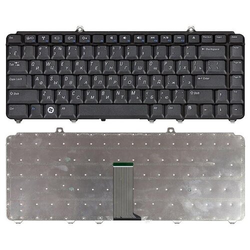 Клавиатура для ноутбука Dell Inspiron 1420 1520 1521 1525 1526 1540 Vostro 1400 1500 черная 1050₽