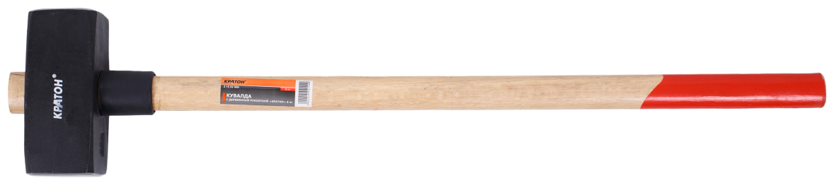 Кувалда с деревянной удлинённой рукояткой СИБИН 8 кг 20133-8