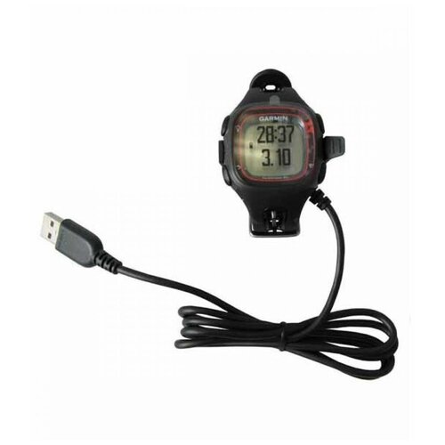 Garmin Forerunner 10 / 15 зарядный кабель питания (010-11029-04) док станция для зарядки умных часов garmin forerunner 10