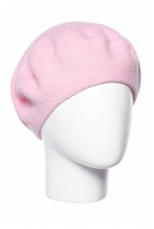 Берет классический STIGLER, демисезон/зима, шерсть, утепленный, размер 57-59, розовый