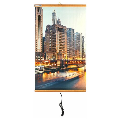 Обогреватель Домашний очаг Ночной город инфракрасный 500 Вт 15 м 1 шт 223000₽