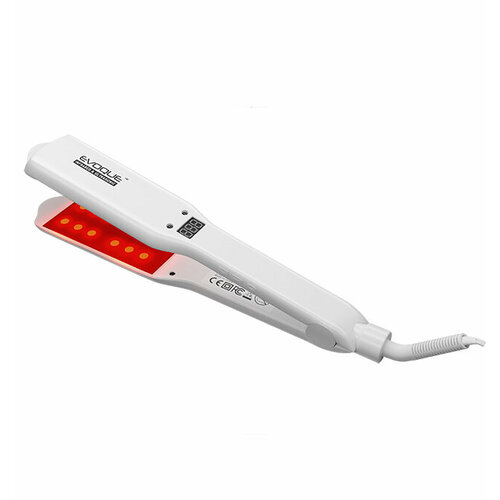 Инфракрасный и ультразвуковой утюжок широкие пластины EVOQUE Infrared Ultrasonic белый 746200₽