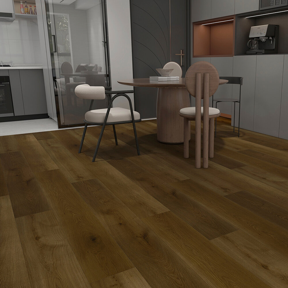Кварц виниловый ламинат Floorwood Quantum Дуб Барлоу 43 класс 5 мм (223 кв. м)