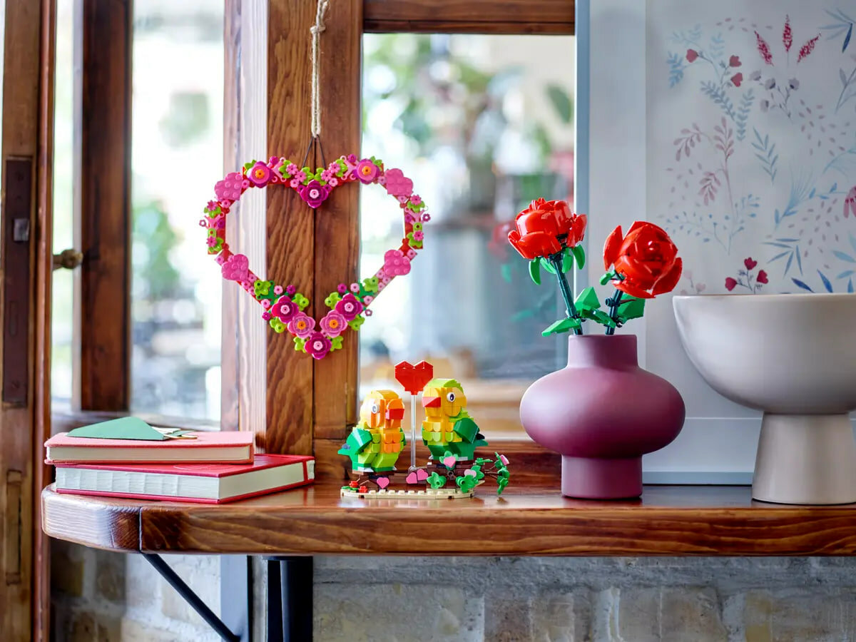 Конструктор LEGO 40638 Heart Ornament Украшение Сердце 254 детали — фото 1