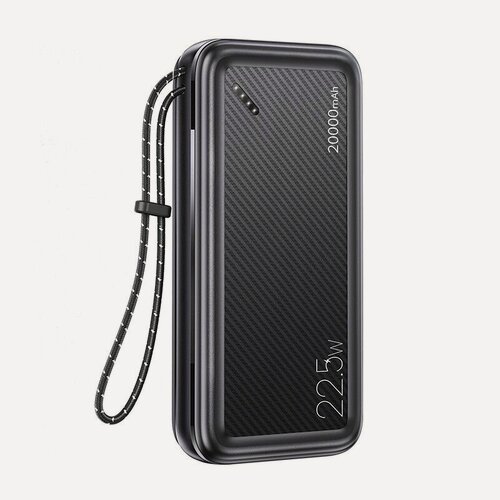 Изображение товара Внешний аккумулятор Повербанк USAMS 20000 mAh USAMS US-CD168 PB60 (2USB/QC/PD/22.5W) Черный