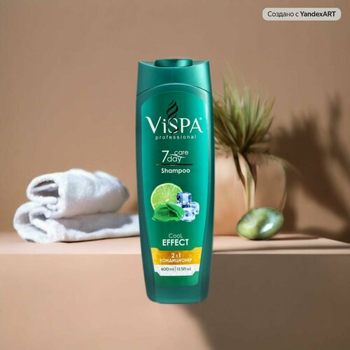 Шампунь VISPA Professional 2 в 1 Кондиционер, 400 мл
