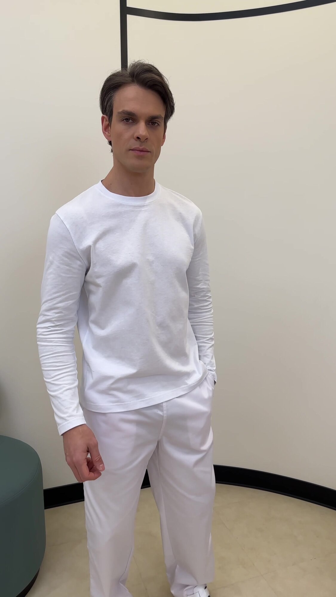 Футболка с длинным рукавом/Лонгслив мужской — фото 1