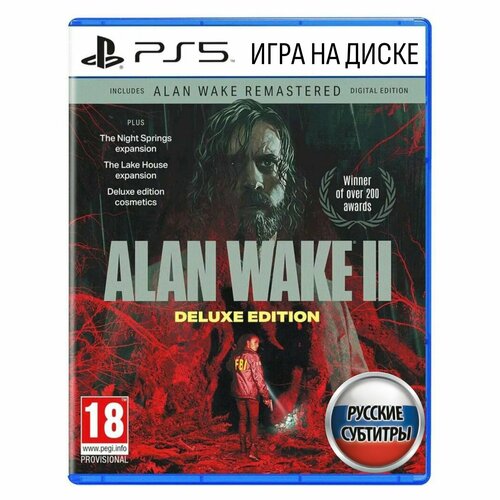 Игра Alan Wake 2 Deluxe Edition PS5 PlayStation 5 Русские субтитры 8690₽