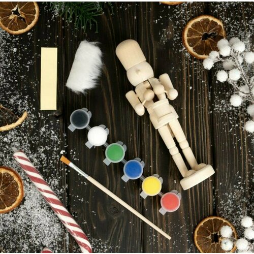 Детский новогодний набор для творчества Щелкунчик Снежное кружево в ассортименте 723₽