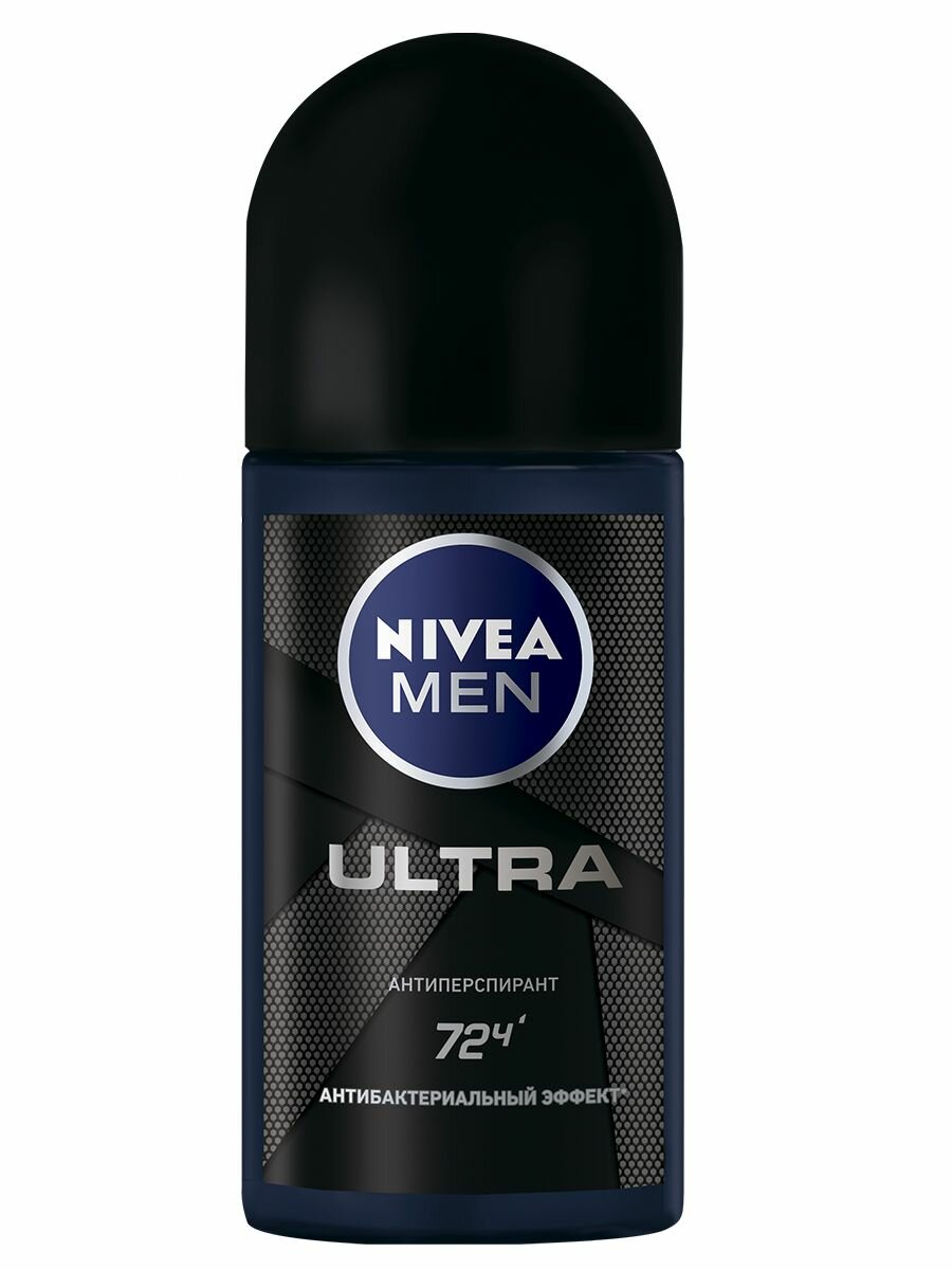 NIVEA Антиперспирант шариковый Ultra муж 50 мл